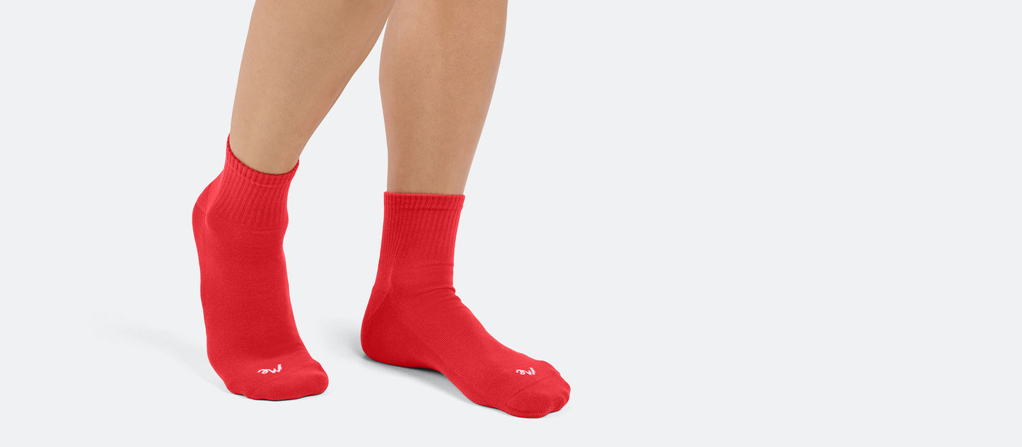 Quarter Sock | Bougie Rouge