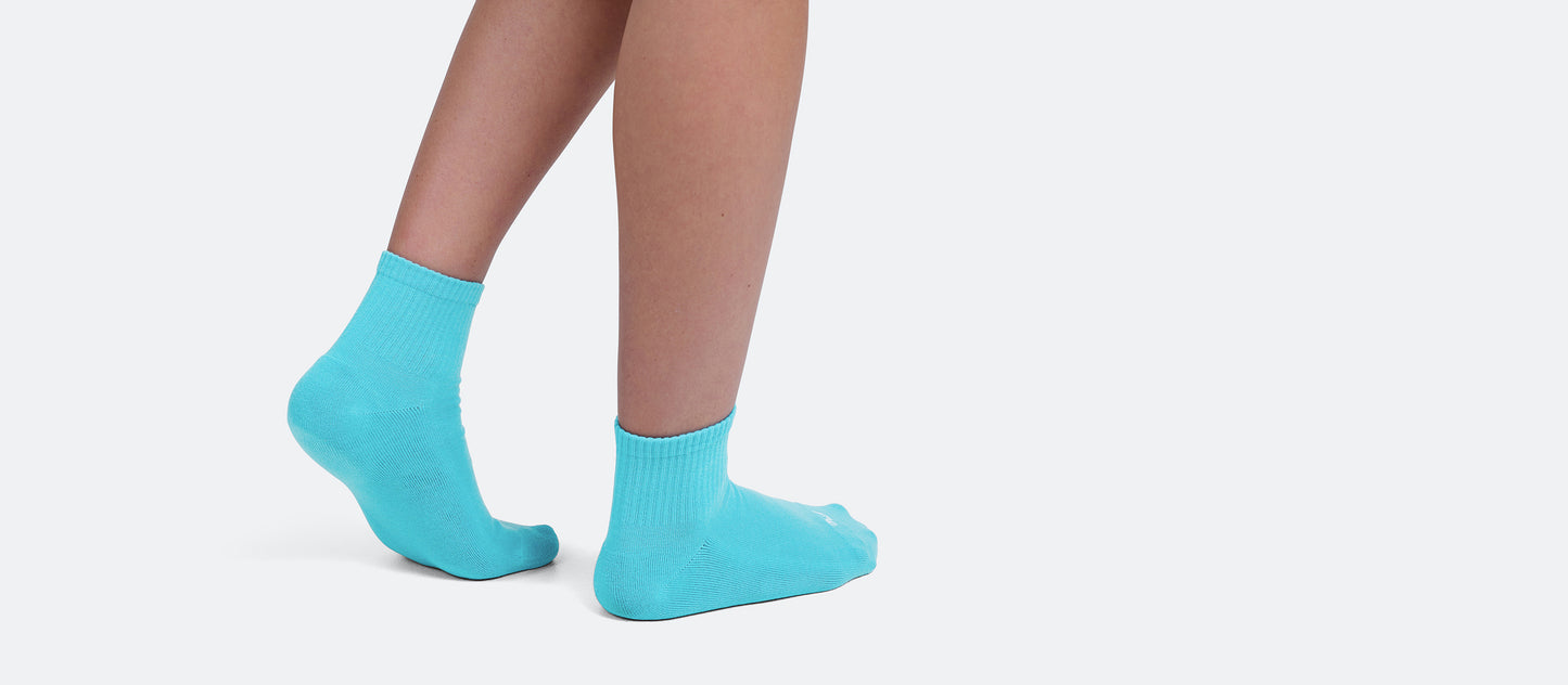 Quarter Sock | Blue Ombre