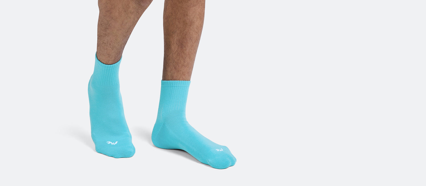 Quarter Sock | Blue Ombre