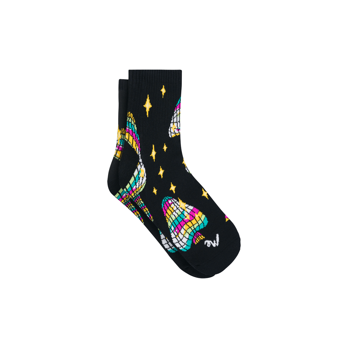 Quarter Sock | Disco Shrooms