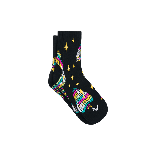 Quarter Sock | Disco Shrooms