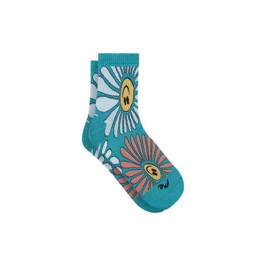 Quarter Sock | Disco Daisies