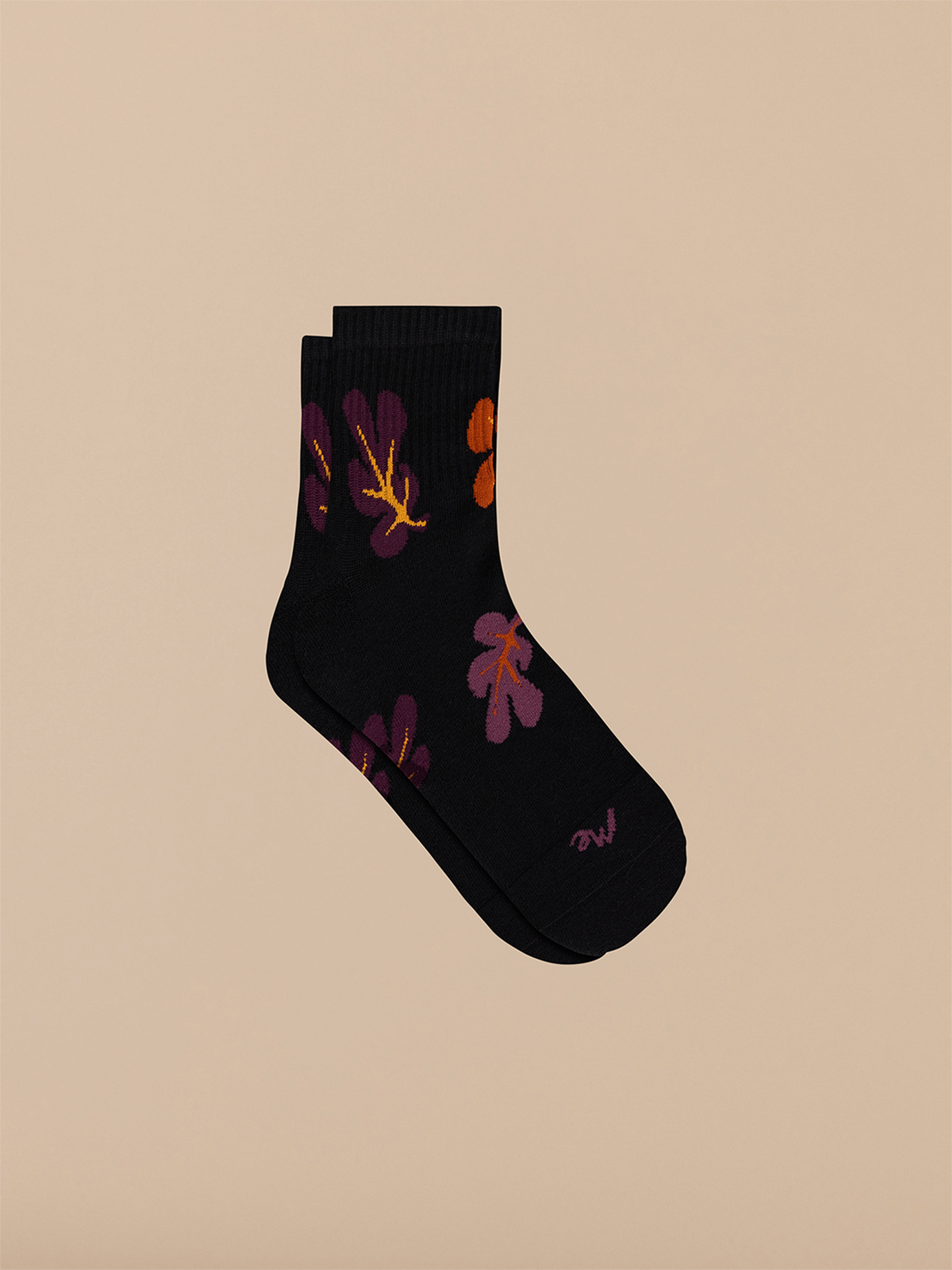 Quarter Sock | Fall Leaves