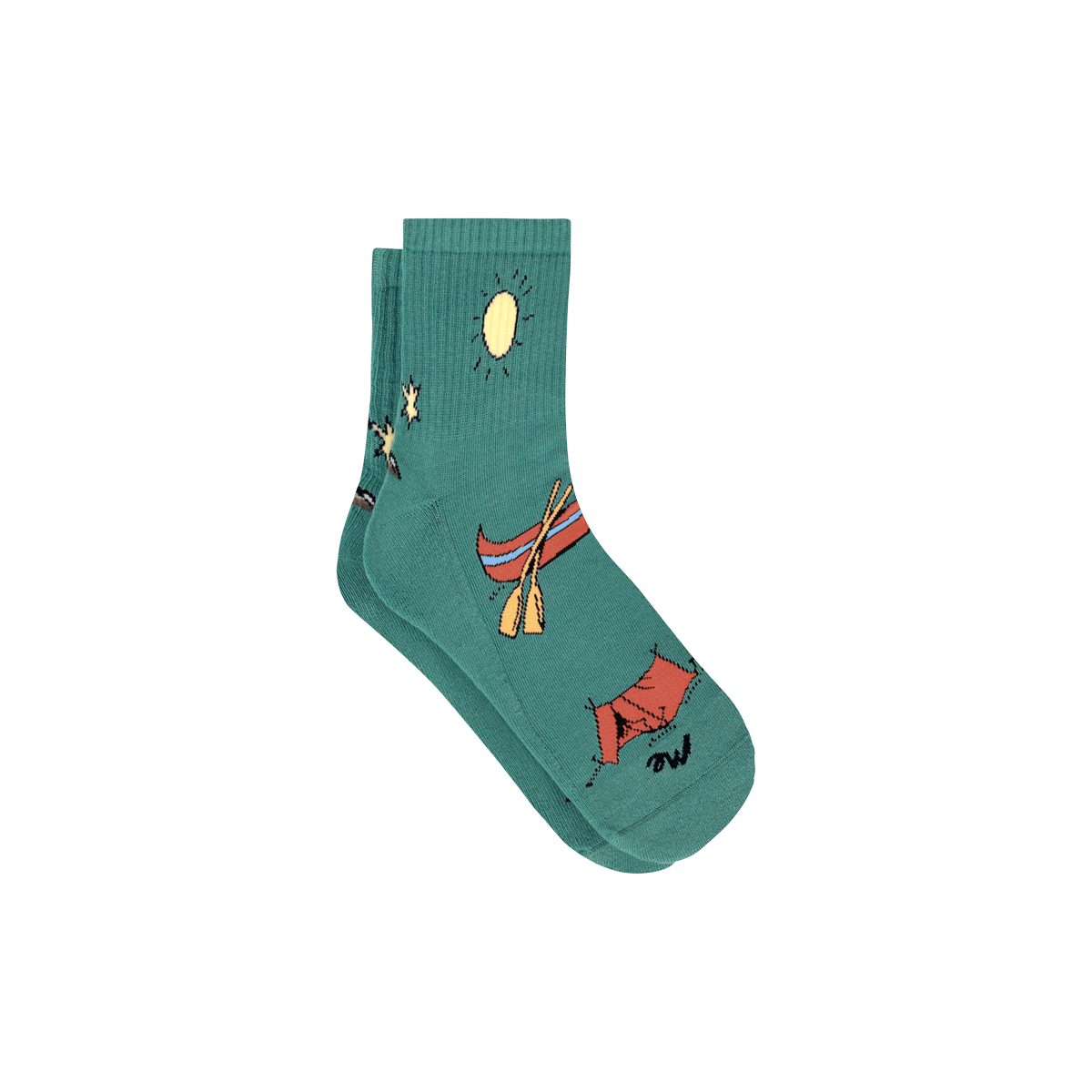 Quarter Sock | Happy Camper