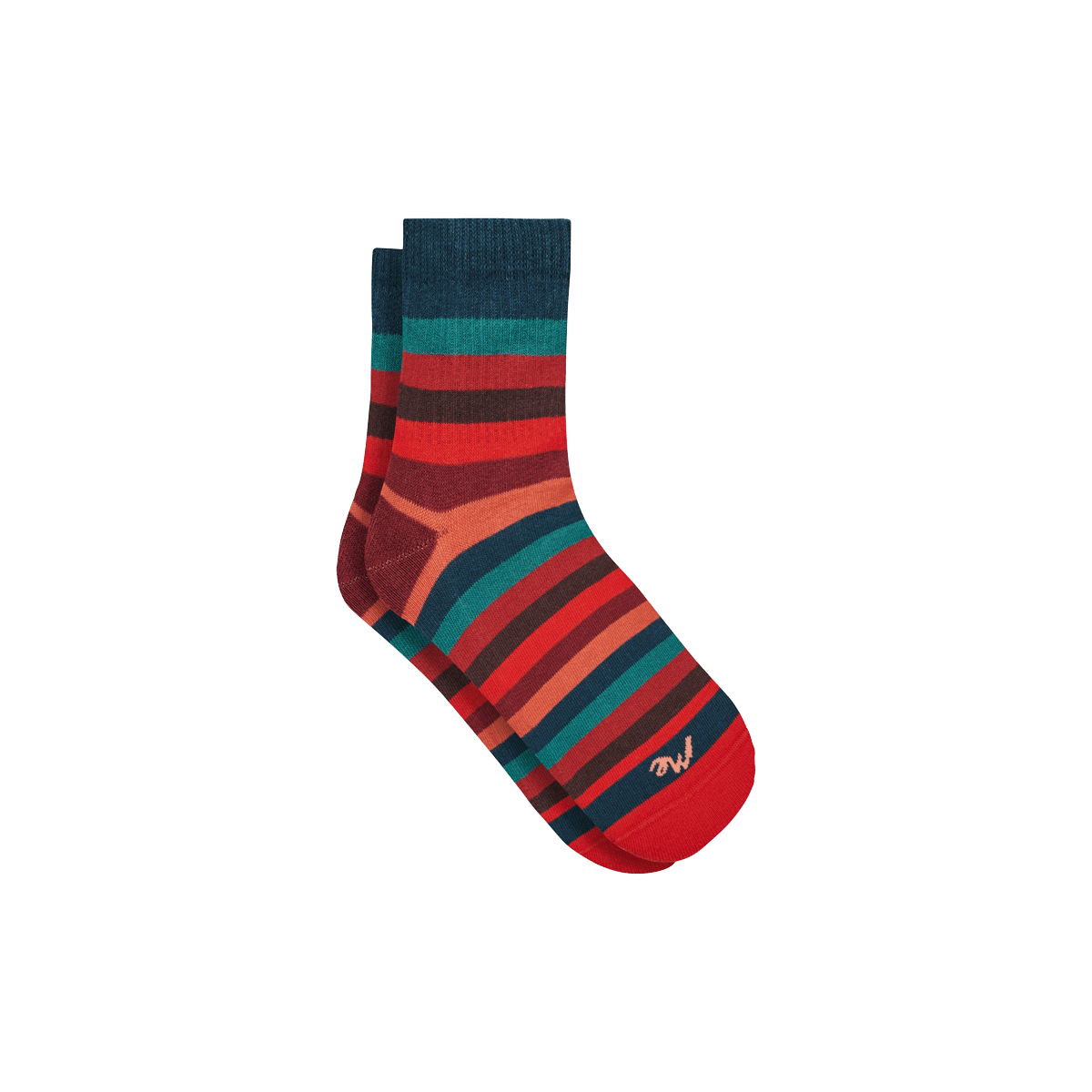 Quarter Sock | Bright Stripes