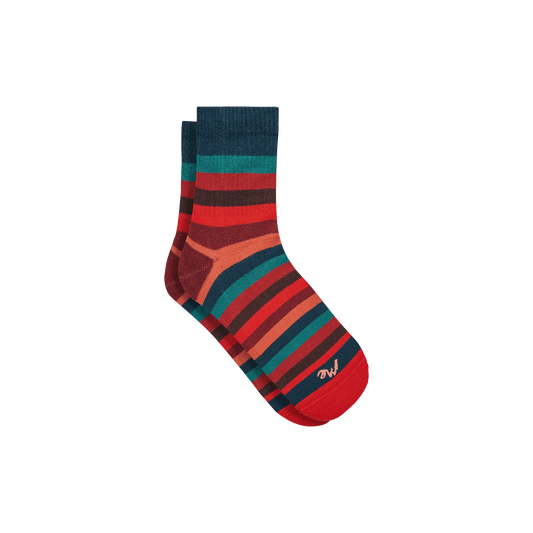 Quarter Sock | Bright Stripes