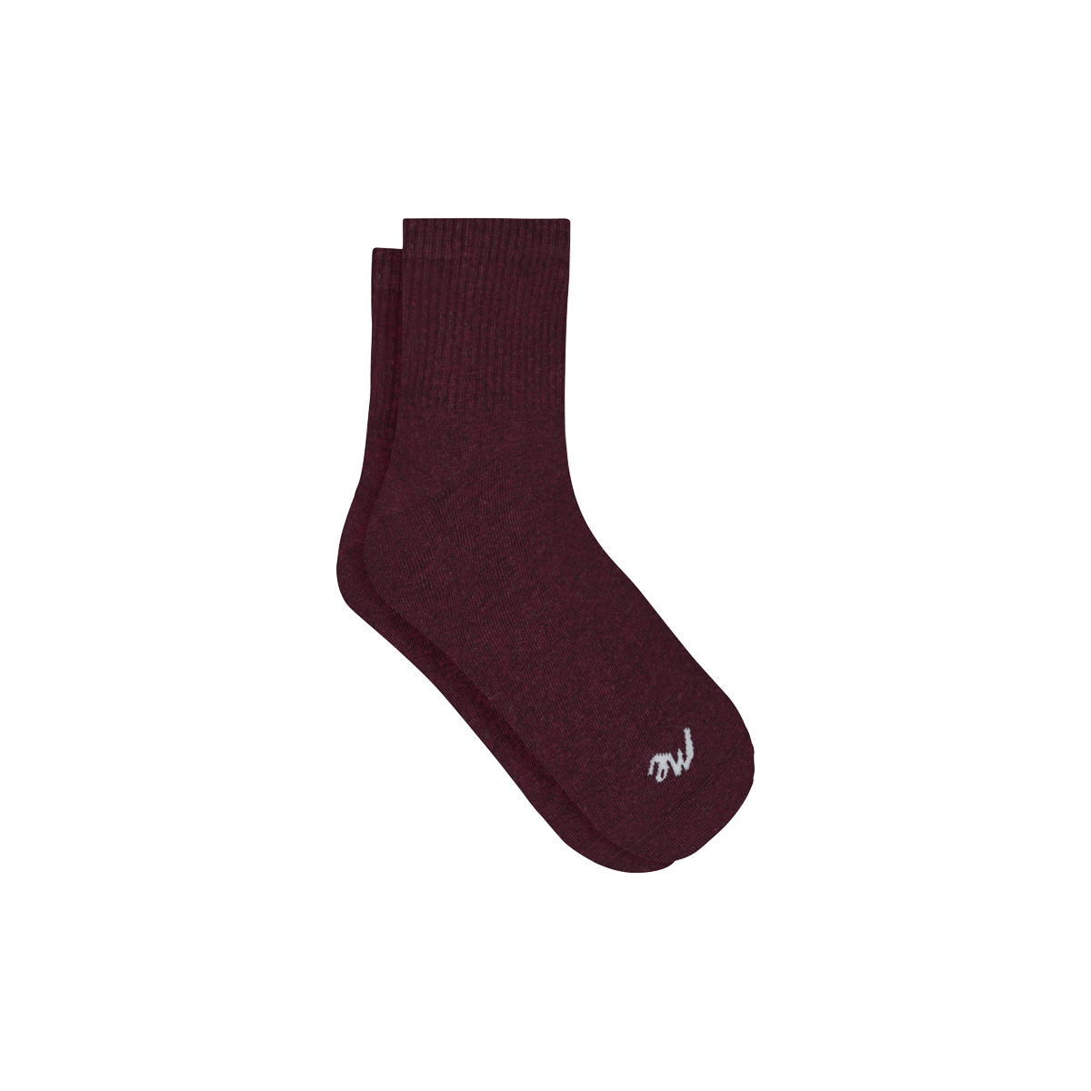 Quarter Sock | Heather Wine