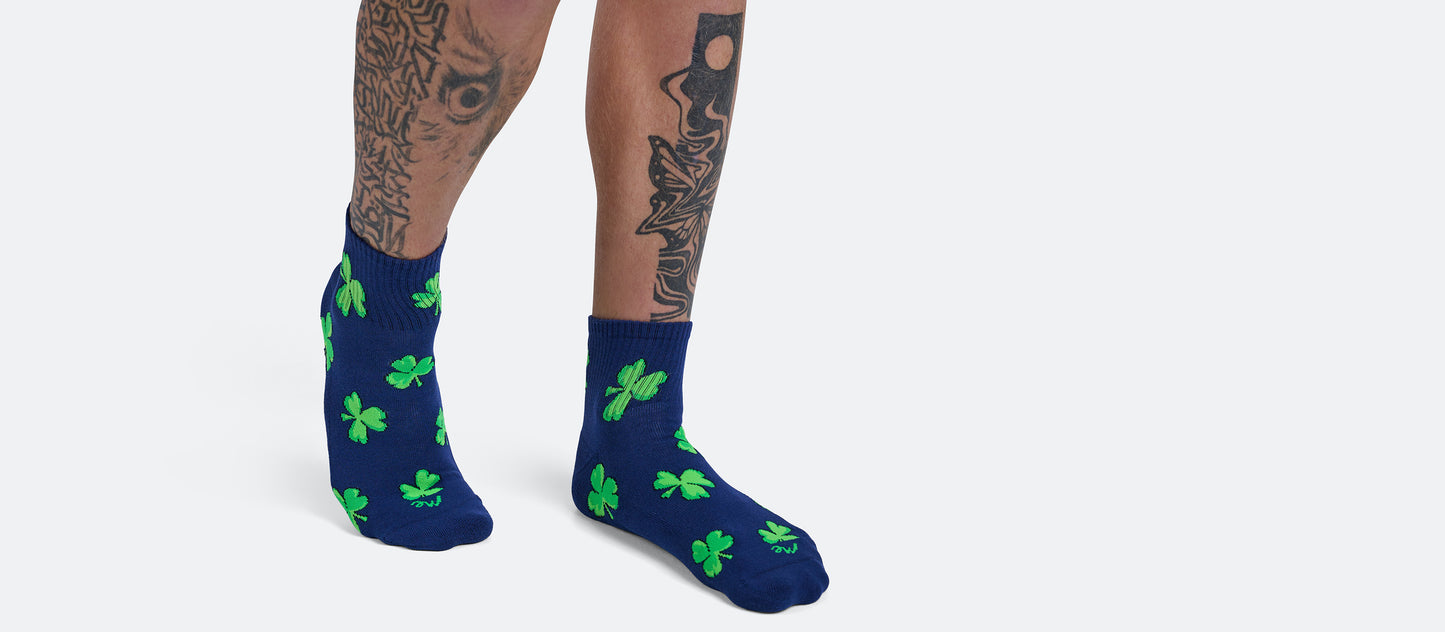 Quarter Sock | Shamrock On