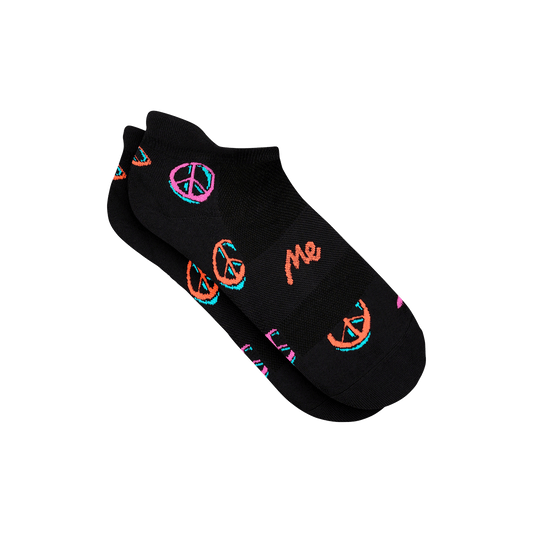 MoveMe Ankle Sock | Peace