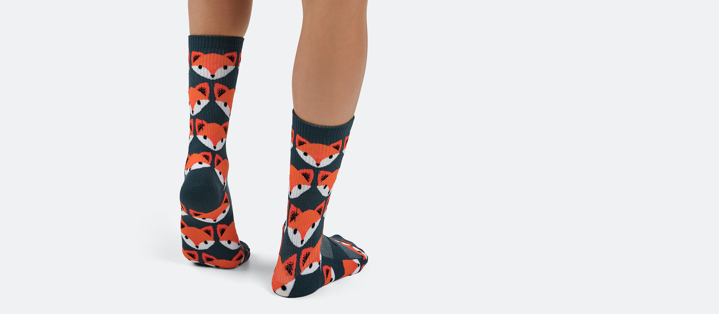 MoveMe Crew Sock | Fox