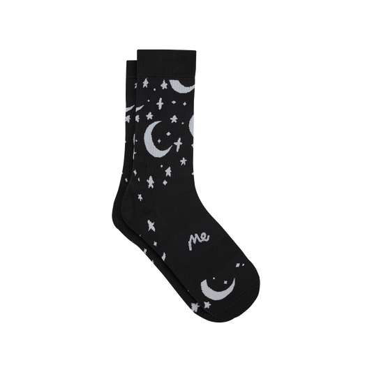 MoveMe Crew Sock | Moonrise