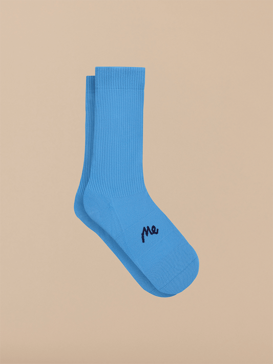 MoveMe Crew Sock | Blue Sky