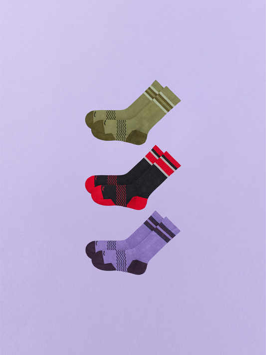 Essential Crew Sock 3-Pack | Jewels Pack