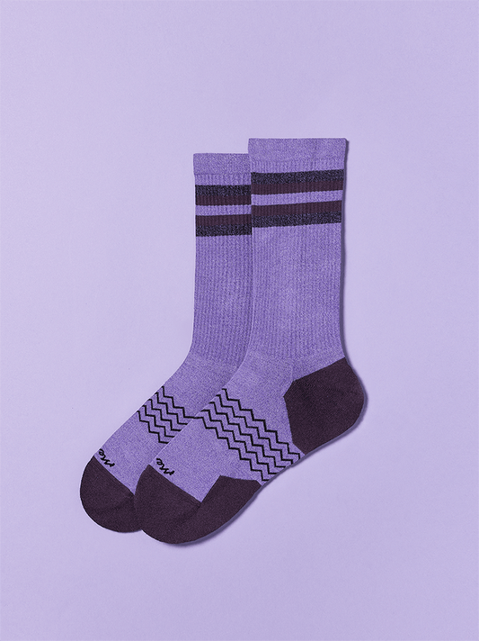Essential Crew Sock | Eggplant