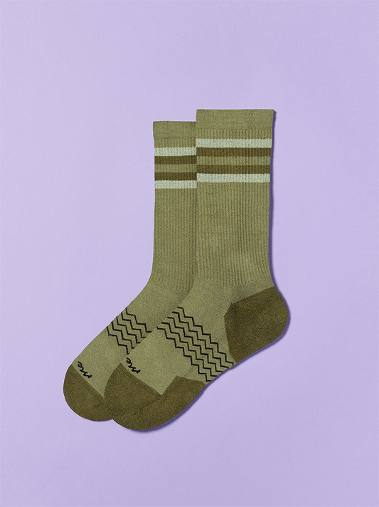 Essential Crew Sock | Olive