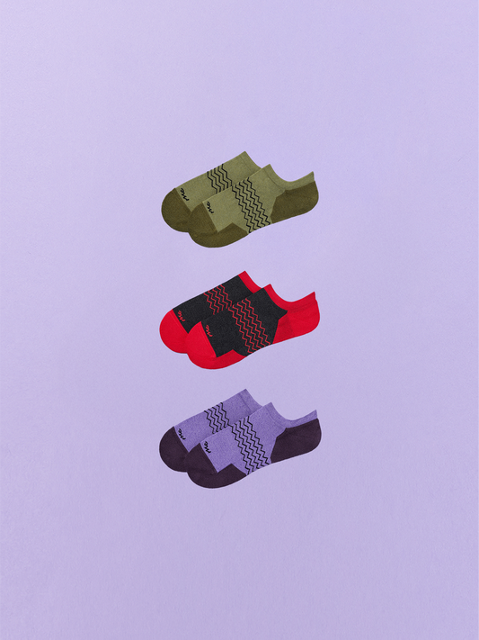 Essential Ankle Sock 3-Pack | Jewels Pack