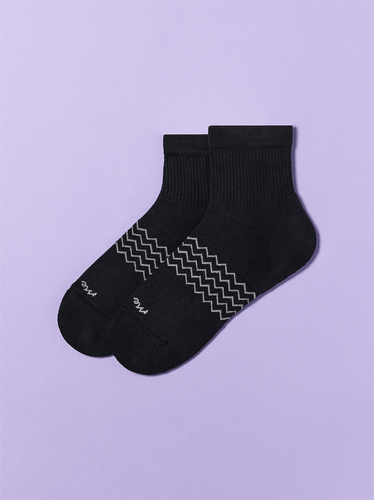 Essential Quarter Sock | Black