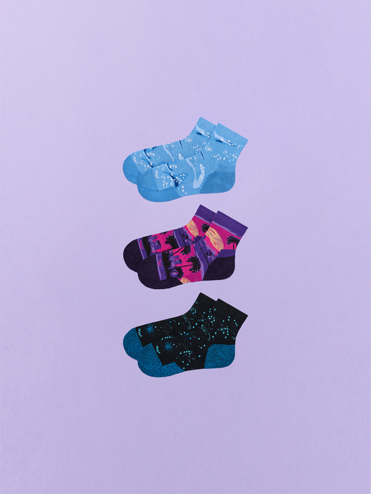 Essential Quarter Sock 3-Pack | Nature Pack