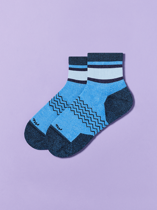 Essential Quarter Sock | Periwinkle