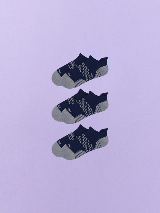 Active Ankle Sock 3-Pack | Dark Sapphire Pack