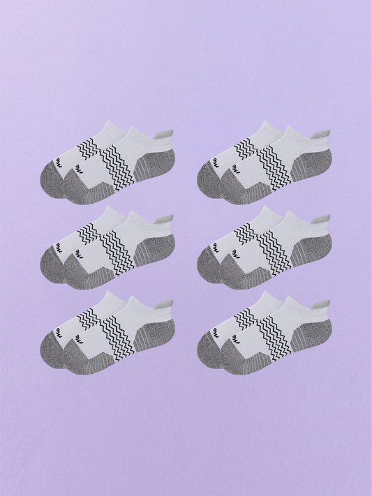 Active Ankle Sock 6-Pack | Heather Grey Pack