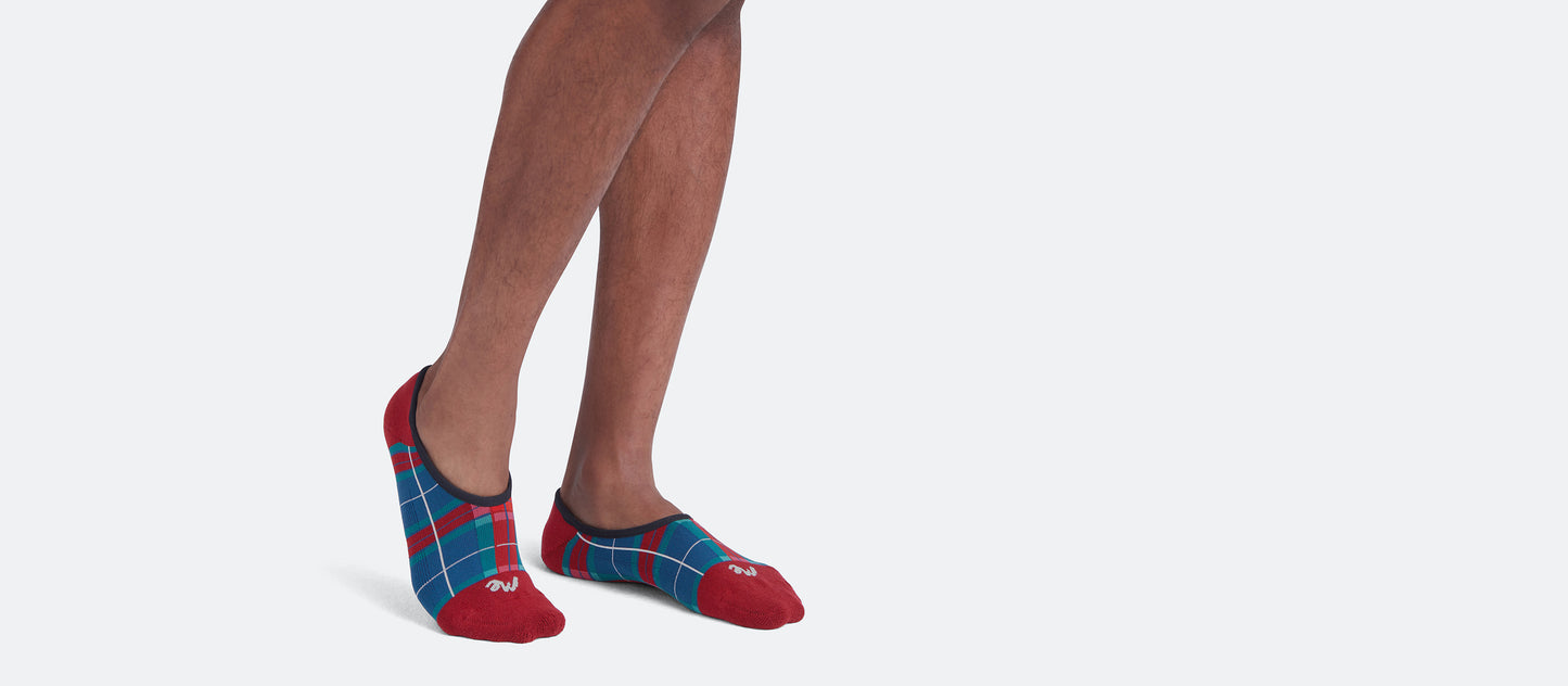 Heritage No Show Sock | Very Merry Plaid