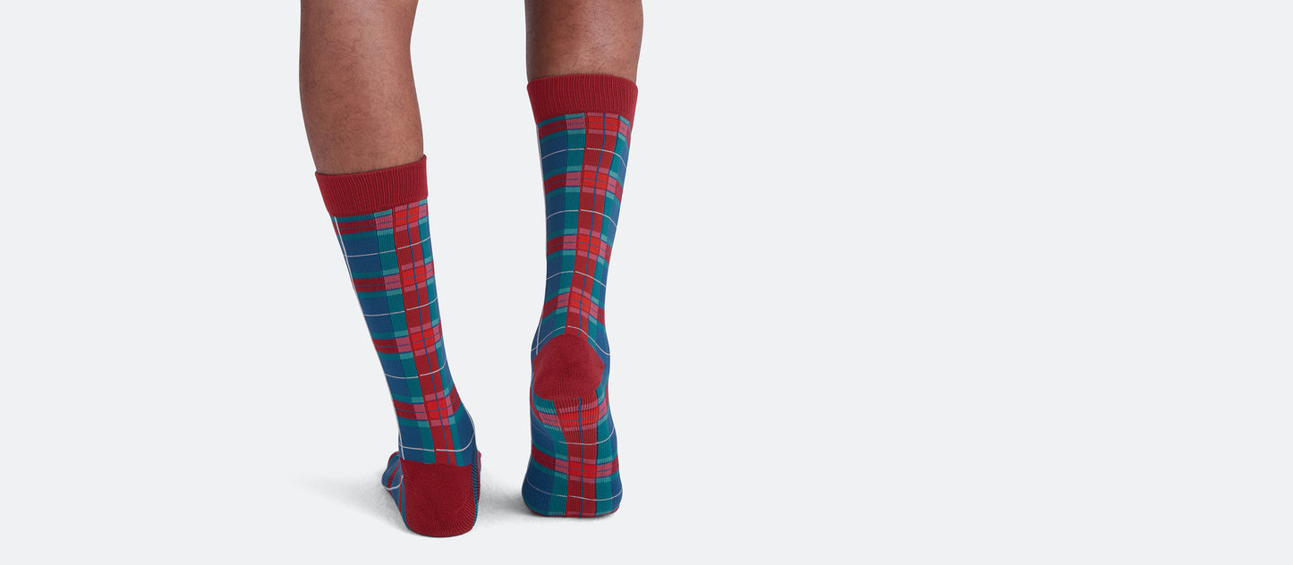 Crew Sock | Very Merry Plaid