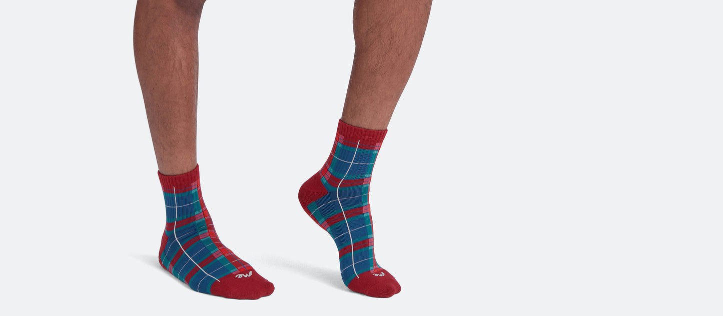 Heritage Quarter Sock | Very Merry Plaid