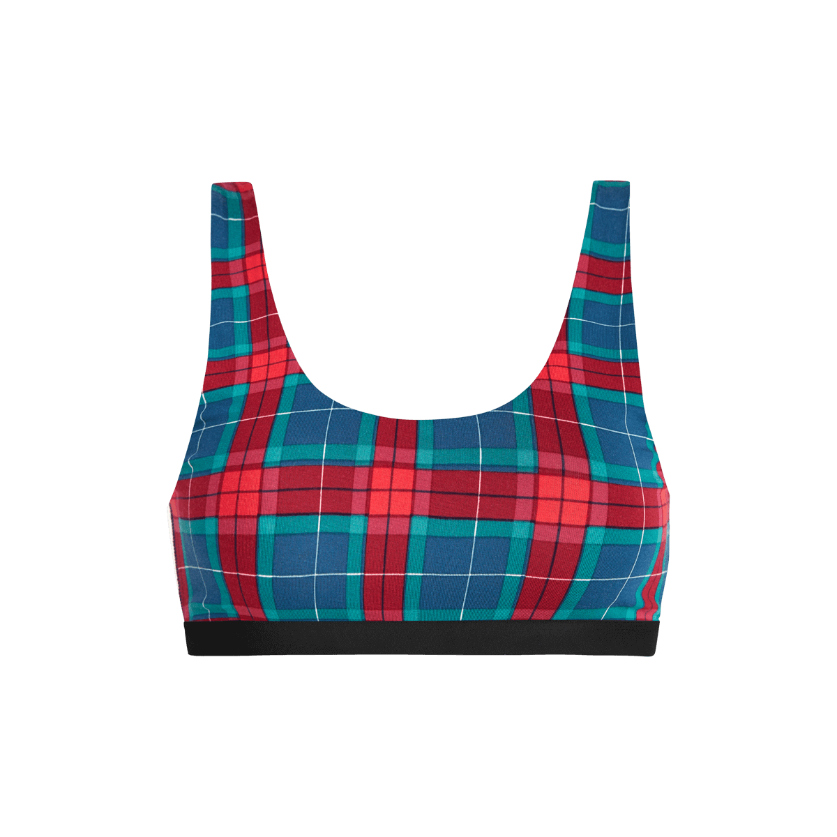 U-Back Bralette | Very Merry Plaid