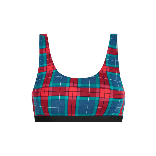 U-Back Bralette | Very Merry Plaid