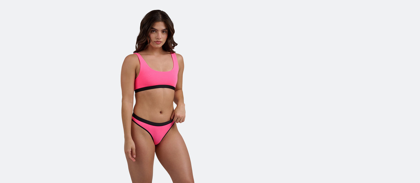 UltraModal™ Core Thong | Neon Pink