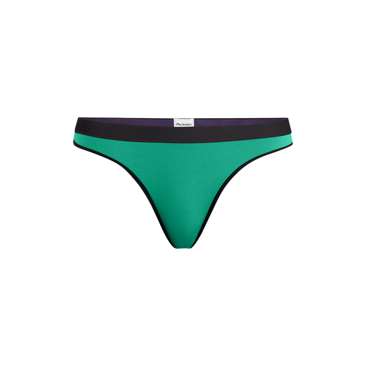 Thong | Peacock Green