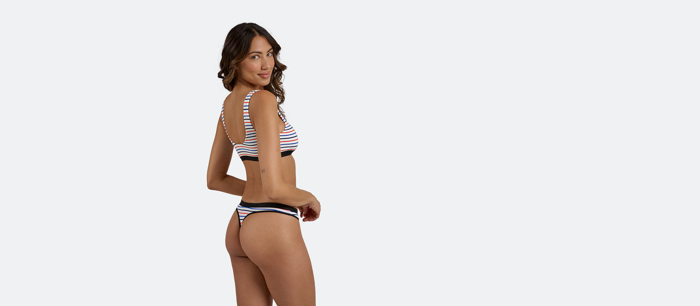 UltraModal™ Core Thong | Sail Stripe