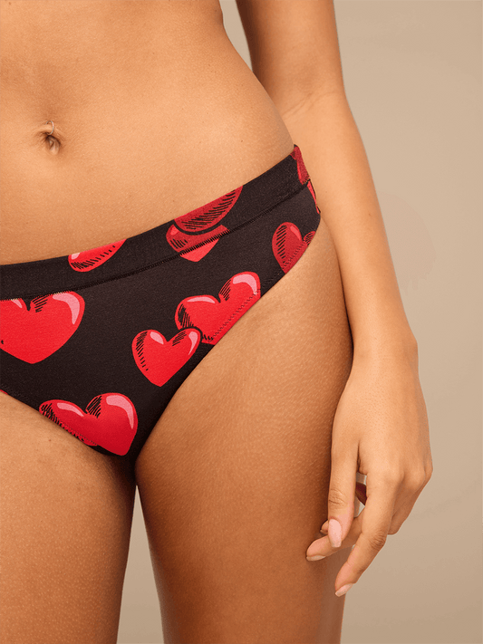 UltraModal™ FeelFree Thong | Floating Hearts