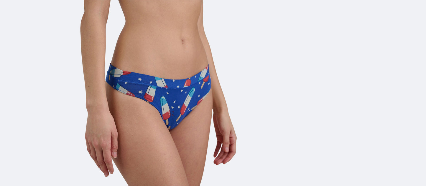 FeelFree Thong | Patriotic Pops