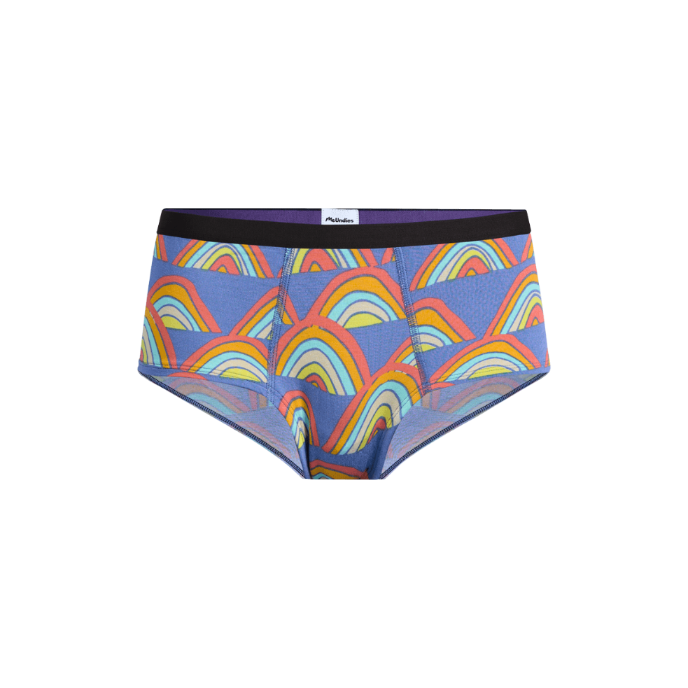 Cheeky Brief | Retro Rainbows