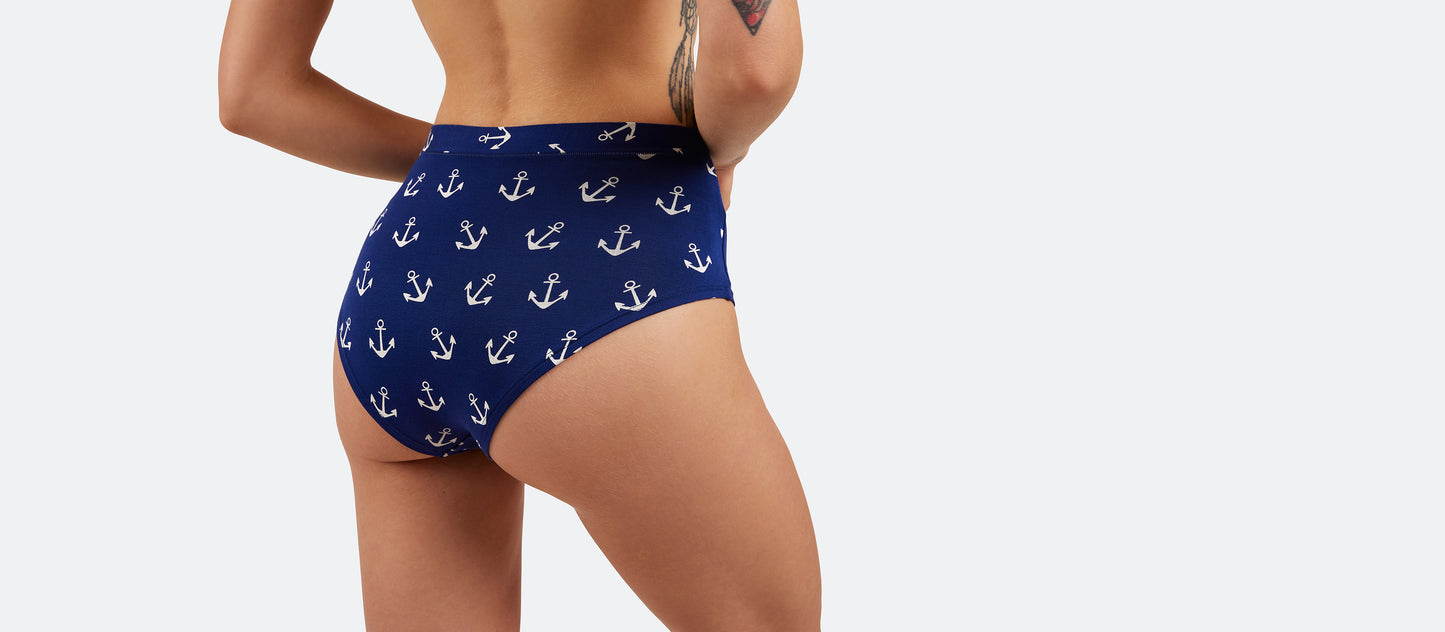 UltraModal™ FeelFree High-Waisted Cheeky | Anchors Away