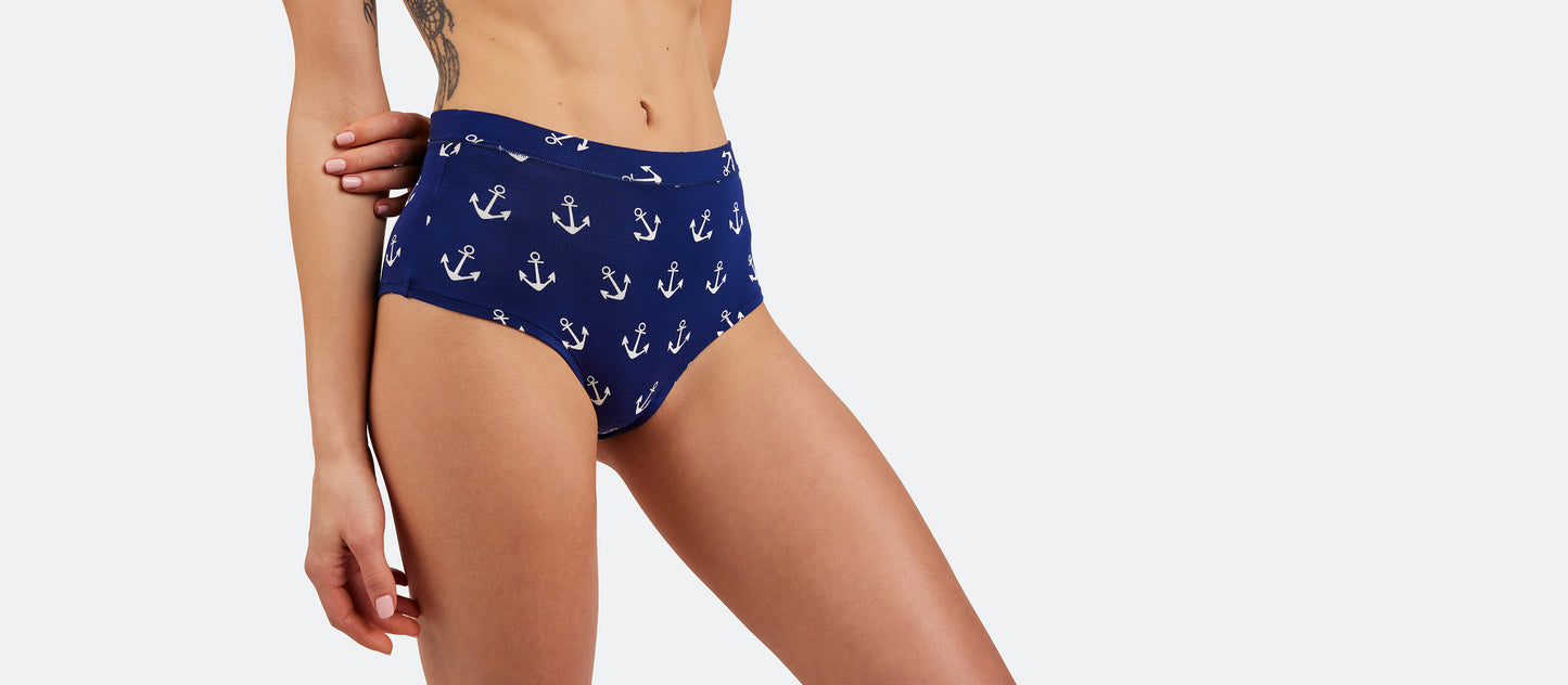 UltraModal™ FeelFree High-Waisted Cheeky | Anchors Away