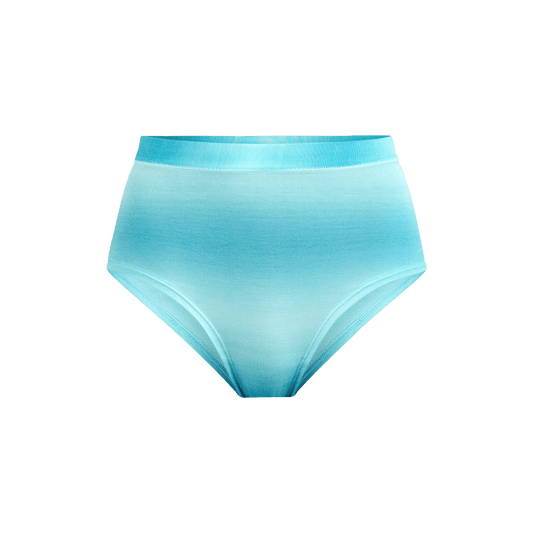 FeelFree High-Waisted Cheeky | Blue Ombre