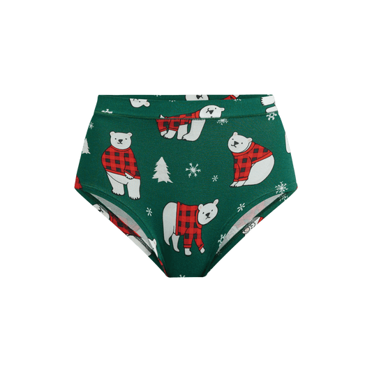 FeelFree High-Waisted Cheeky | Cozy Bears