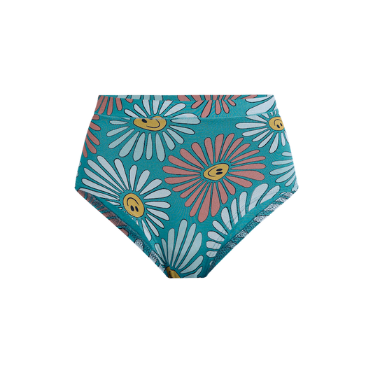 FeelFree High-Waisted Cheeky | Disco Daisies