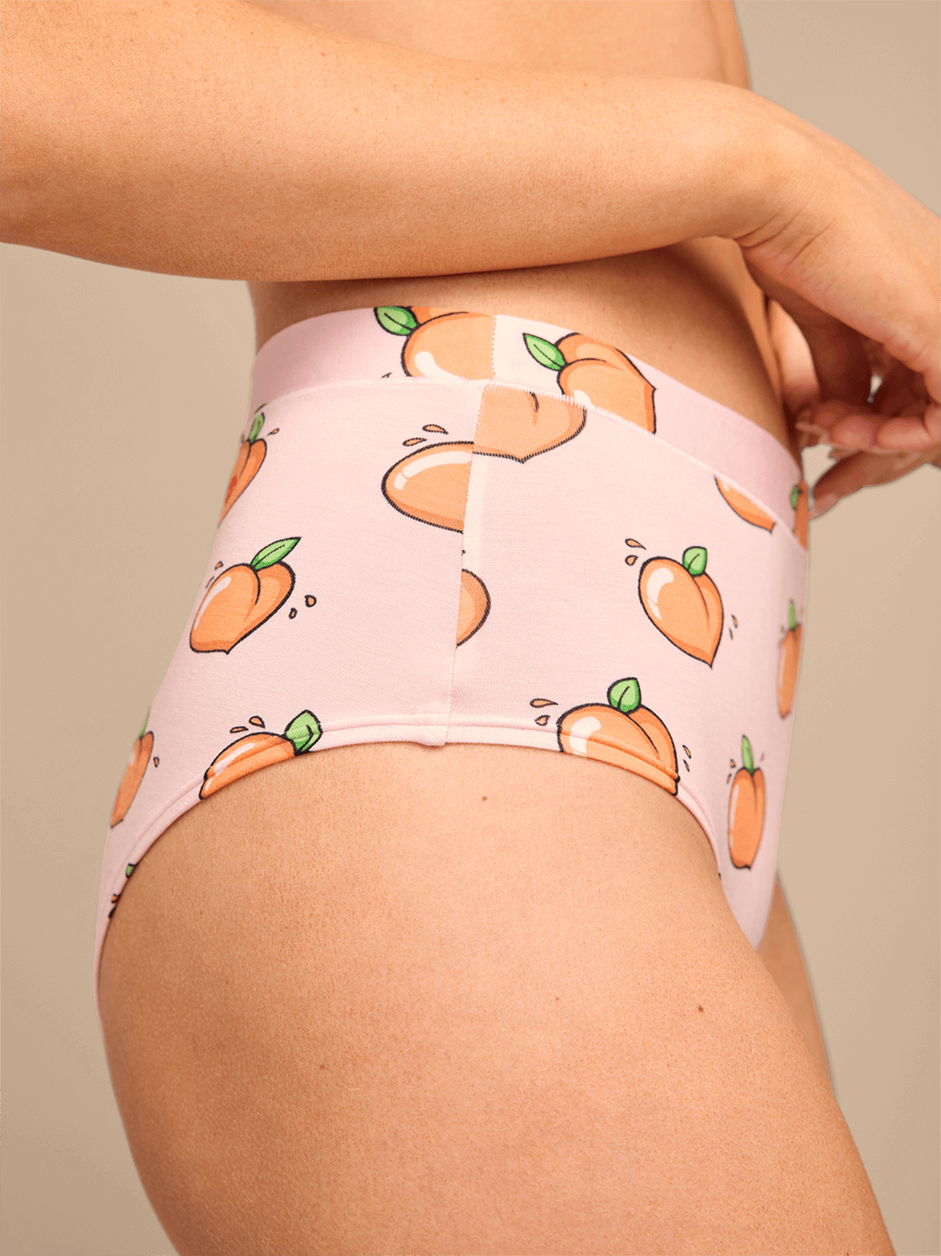 FeelFree High-Waisted Cheeky | Kiss My Peach