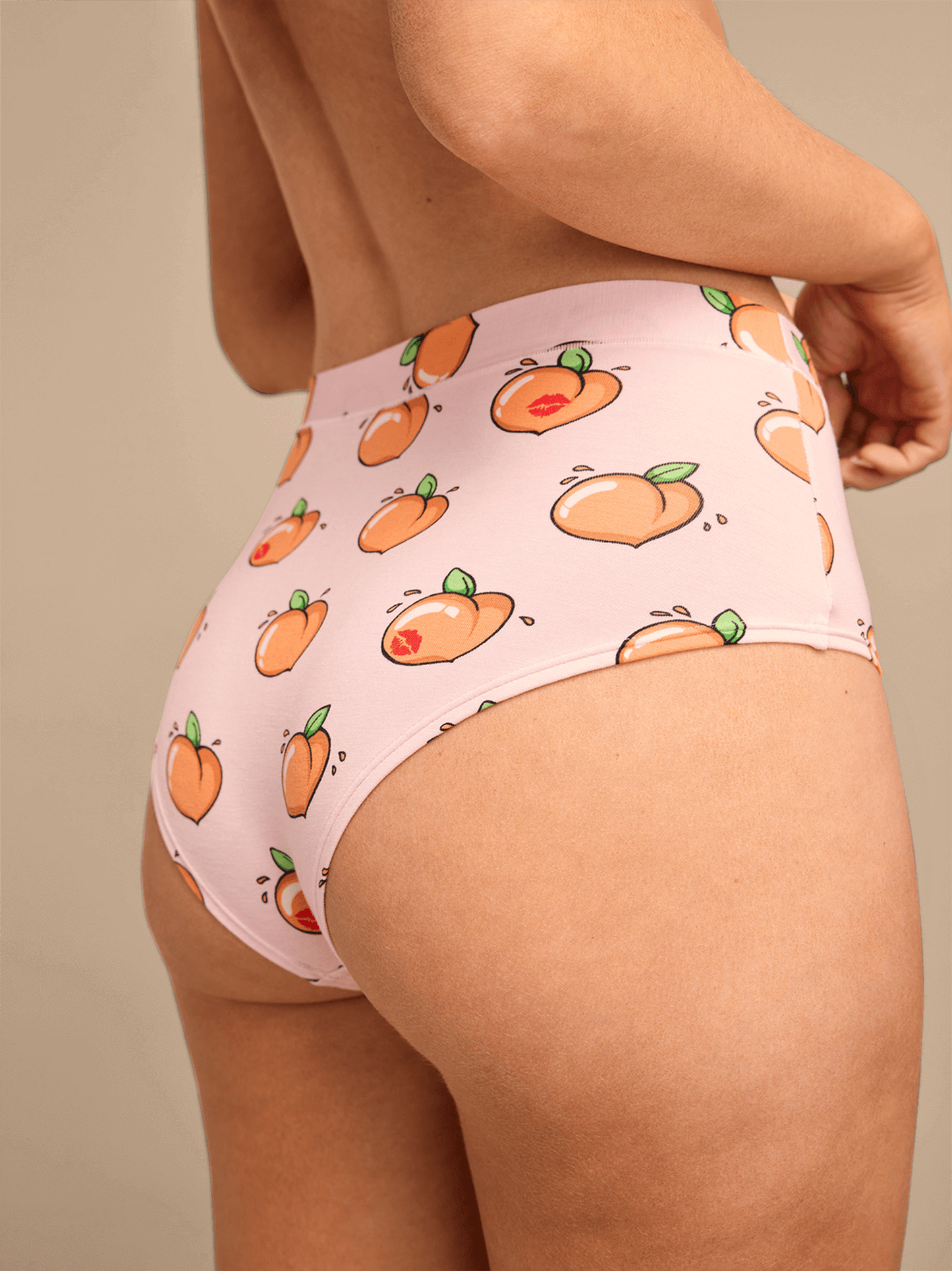 FeelFree High-Waisted Cheeky | Kiss My Peach