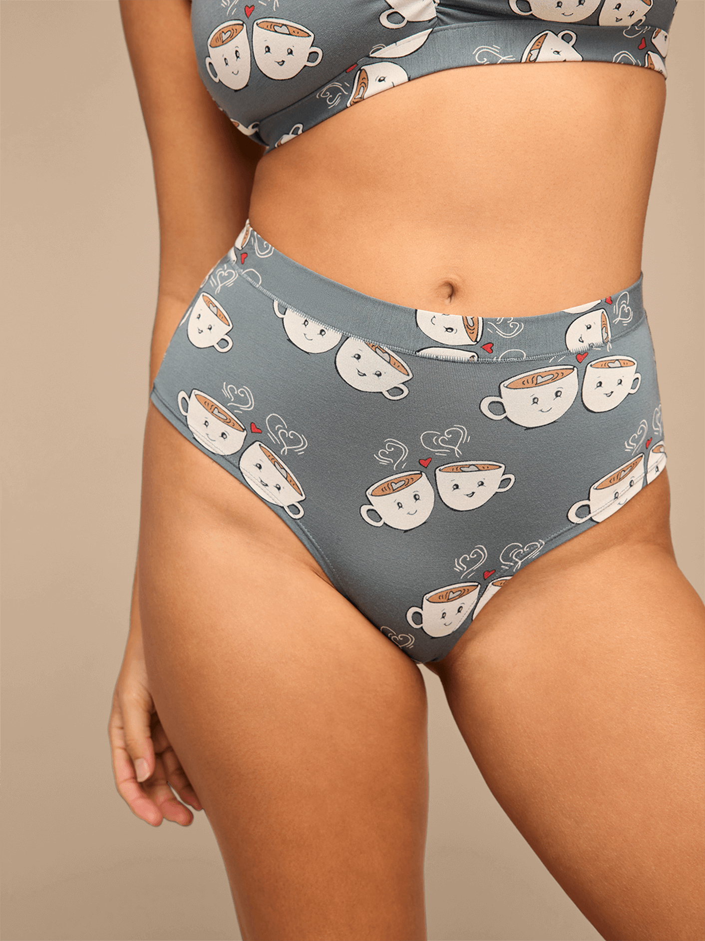 FeelFree High-Waisted Cheeky | Love You A Latte