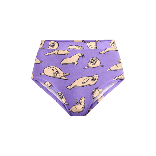 FeelFree High-Waisted Cheeky | Lazy Sea Lions