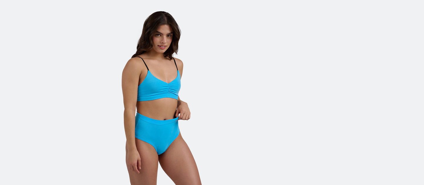 UltraModal™ FeelFree High-Waisted Cheeky | Neon Blue