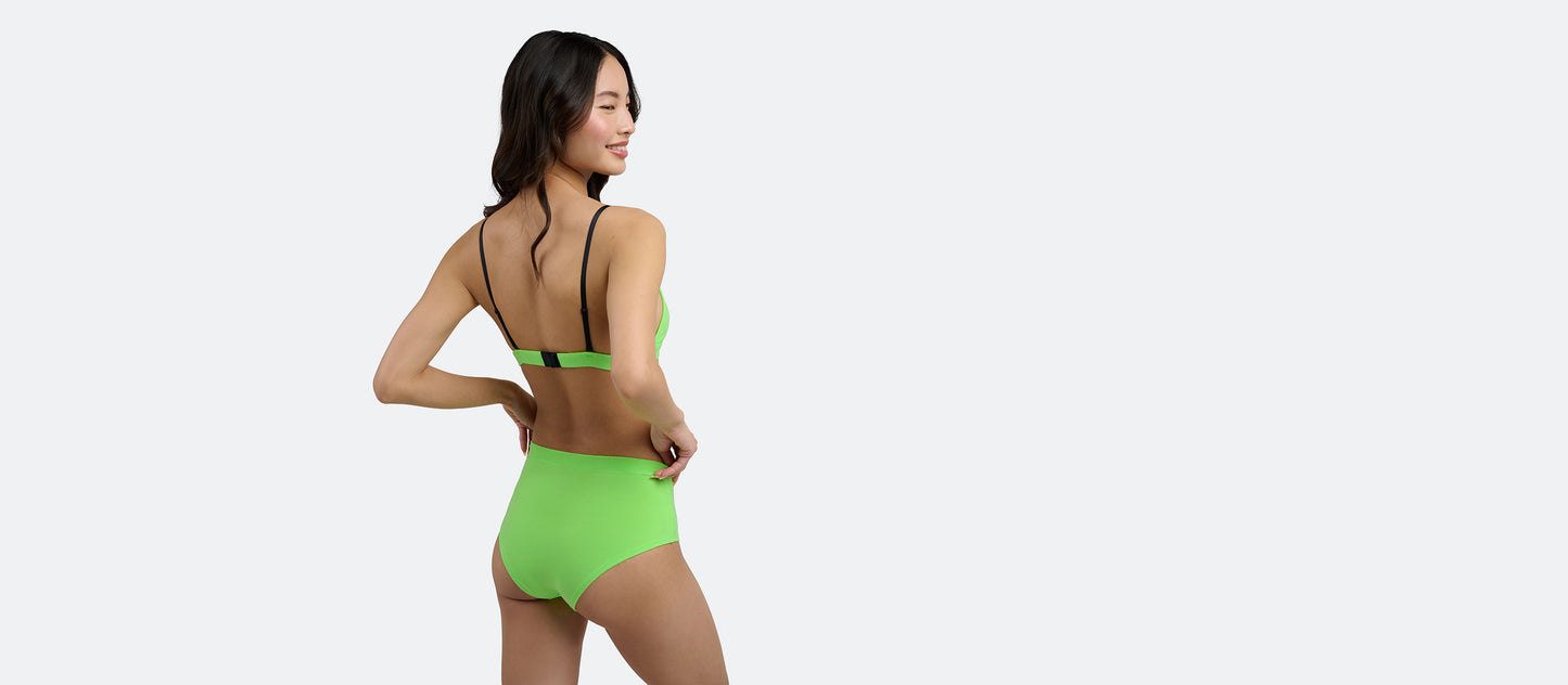 UltraModal™ FeelFree High-Waisted Cheeky | Neon Green