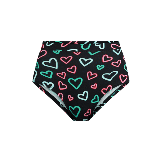 UltraModal™ FeelFree High-Waisted Cheeky | Electric Hearts