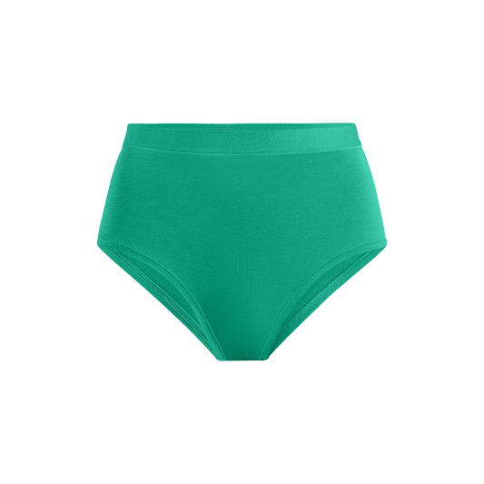 FeelFree High-Waisted Cheeky | Peacock Green