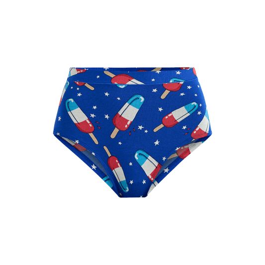 FeelFree High-Waisted Cheeky | Patriotic Pops